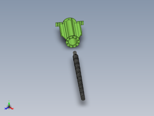 天线电缆2正等轴测缩略图