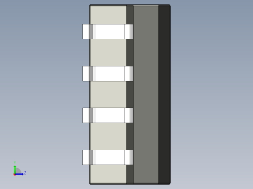 元器件3D封装SOIC8W40左视缩略图