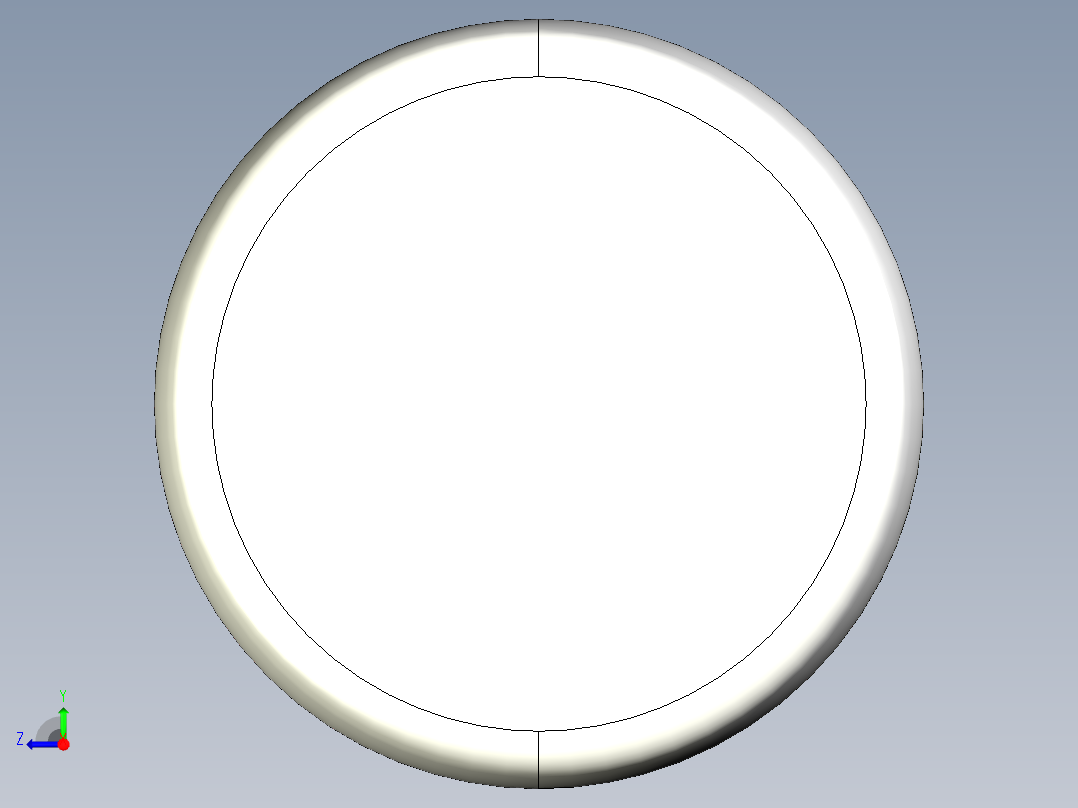 用于二极管或齐纳二极管的MELF或DO-213AB SMD外壳，5.2-D2.6毫米右视图