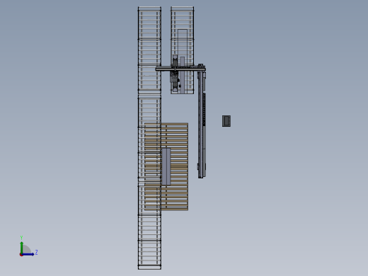 悬臂码垛机左视缩略图