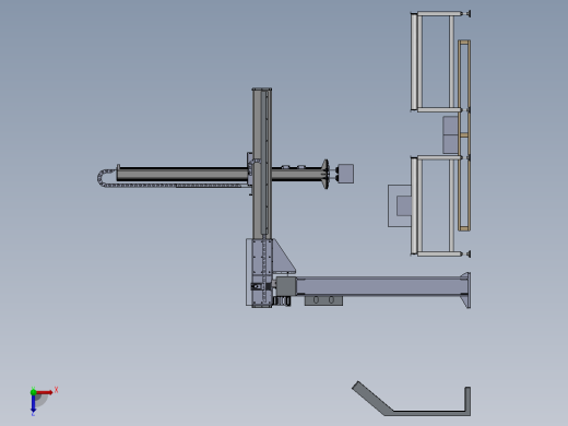 悬臂码垛机俯视缩略图