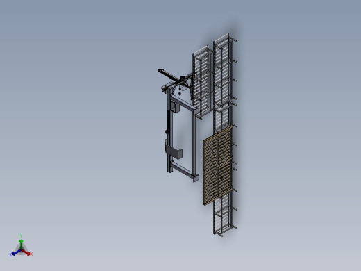 悬臂码垛机正等轴测缩略图