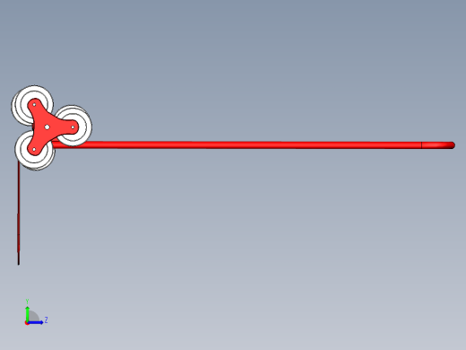 爬楼梯小车左视缩略图