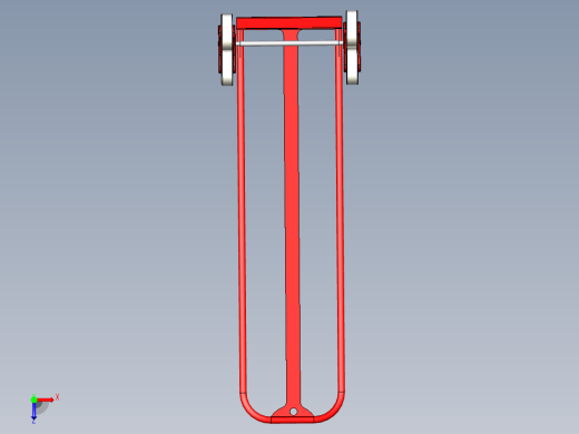 爬楼梯小车俯视缩略图