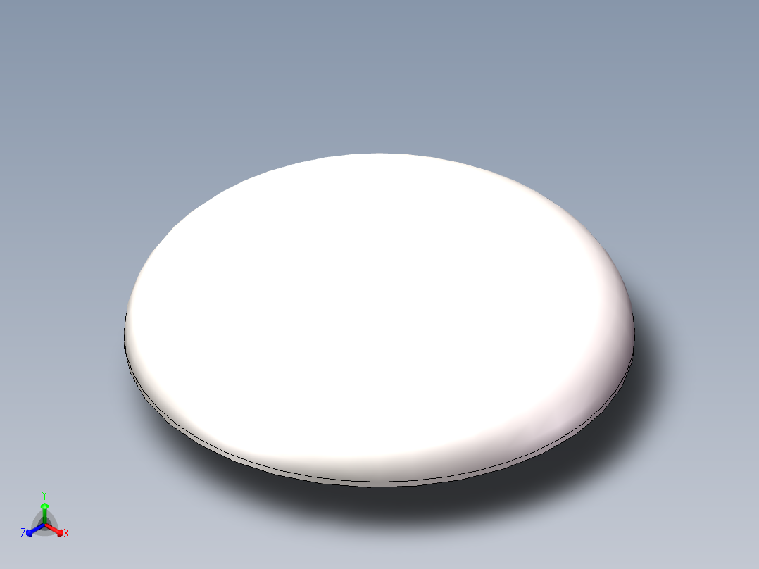 EHA椭圆形封头DN3000正等轴测图