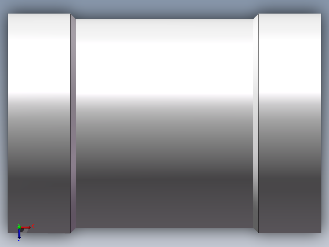 管箍-等径有边 DN10俯视图