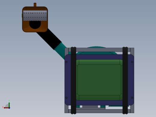 手持气吸式采棉机构的设计【含三维SW+7张CAD图纸+说明书】后视缩略图