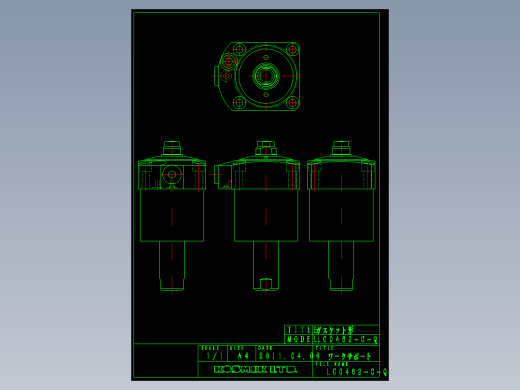 KOSMEKLC0482-C-Q多系列多零件图纸模型多系列多零件图纸模型