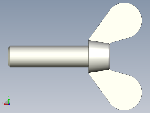 带耳螺钉-DIN_316_Wing_screws_8x1.25x30-26-12.5_39_2.8_20_8.stp后视缩略图