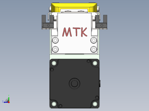 GTH内嵌丝杆全封闭GTH5-BM-57步进右视缩略图