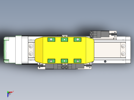 GTH内嵌丝杆全封闭GTH5-BM-57步进俯视缩略图