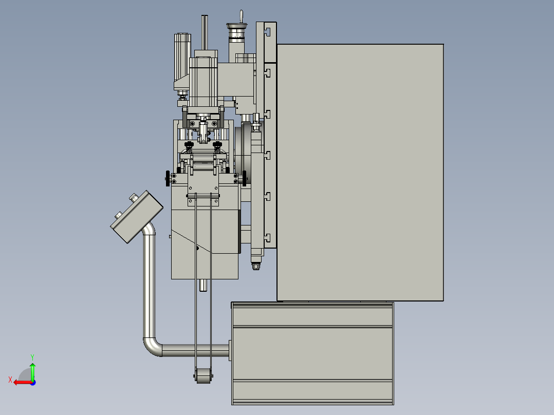 A5SS410 卷绕机(STEP)后视图