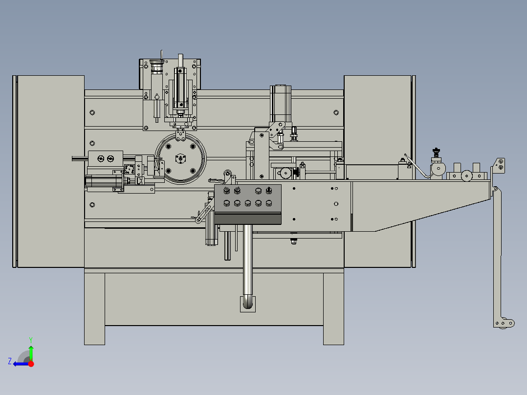A5SS410 卷绕机(STEP)右视图