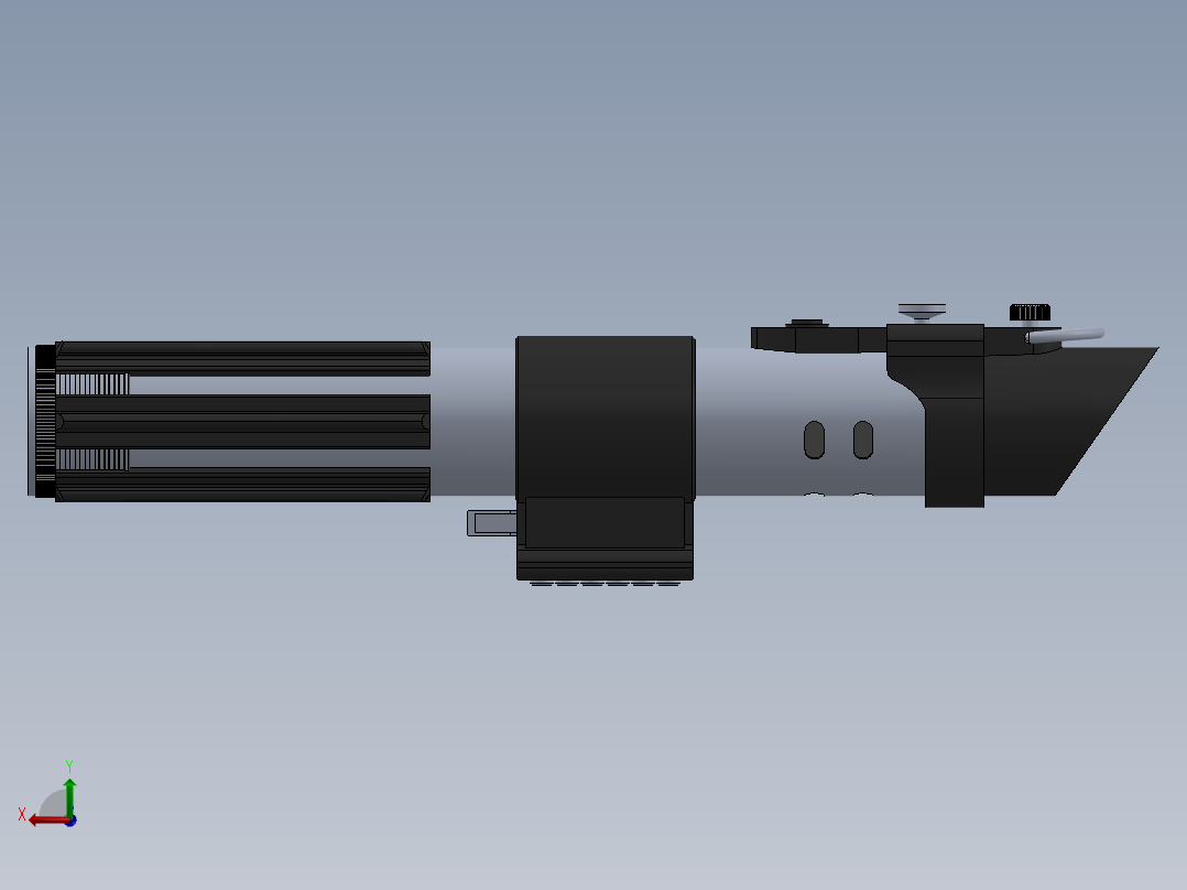 黑武士的光剑后视图