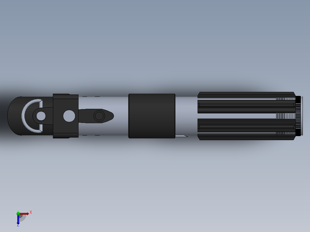 黑武士的光剑俯视图