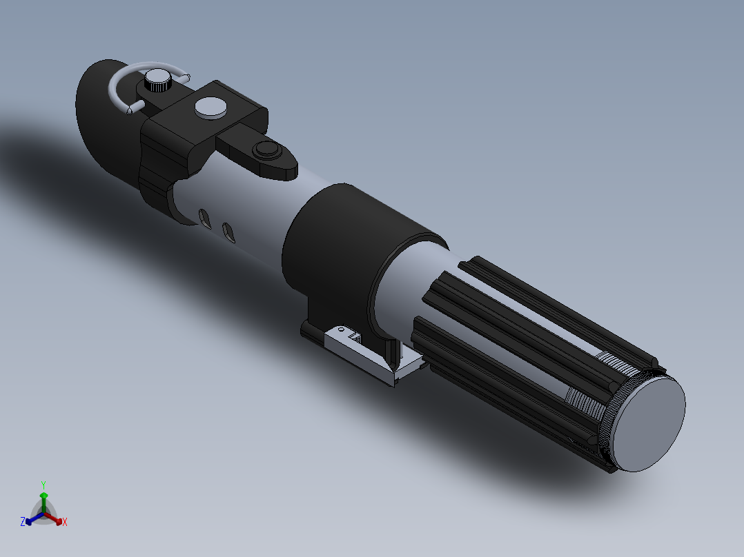 黑武士的光剑正等轴测图