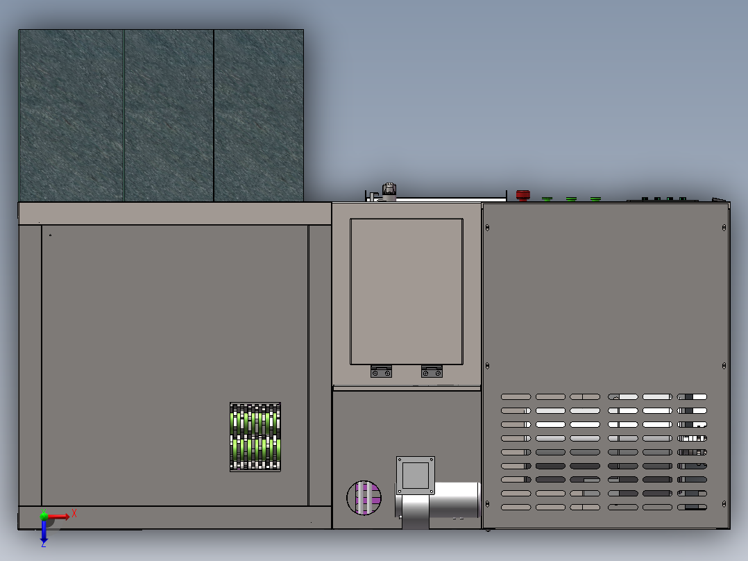 240KG垃圾处理器sw16俯视图