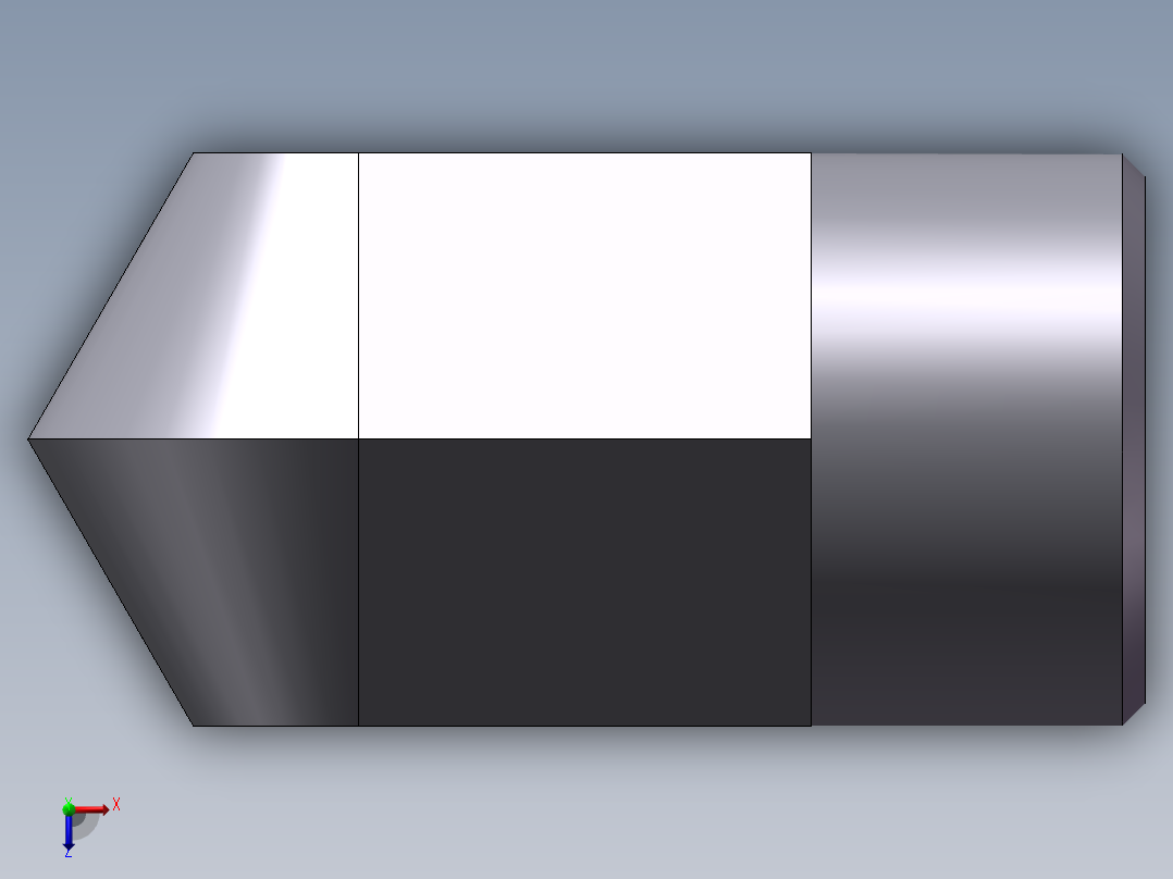 弯接头-W、1D9-24俯视图