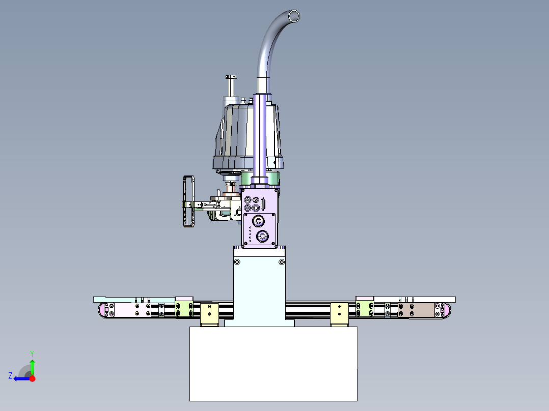 XZ-1400 3C 电子外壳自动打磨机右视图