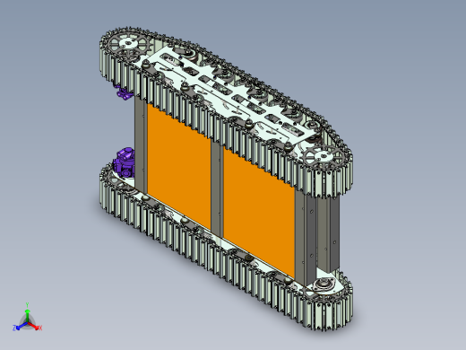 液压驱动履带底盘