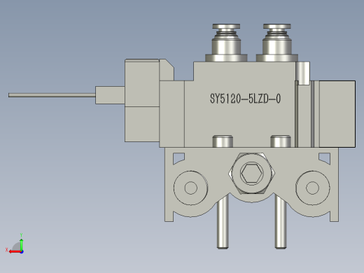 4位电磁阀组件后视缩略图