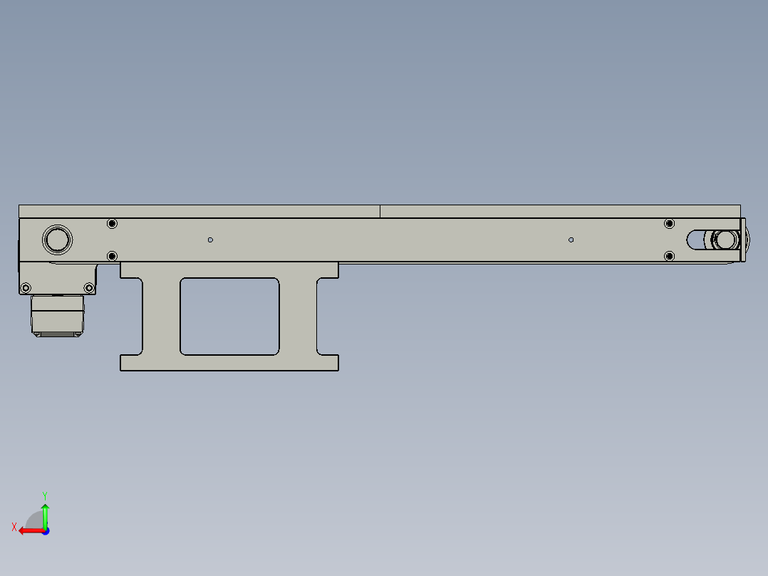 A15-02-NG产品出料小流线后视图