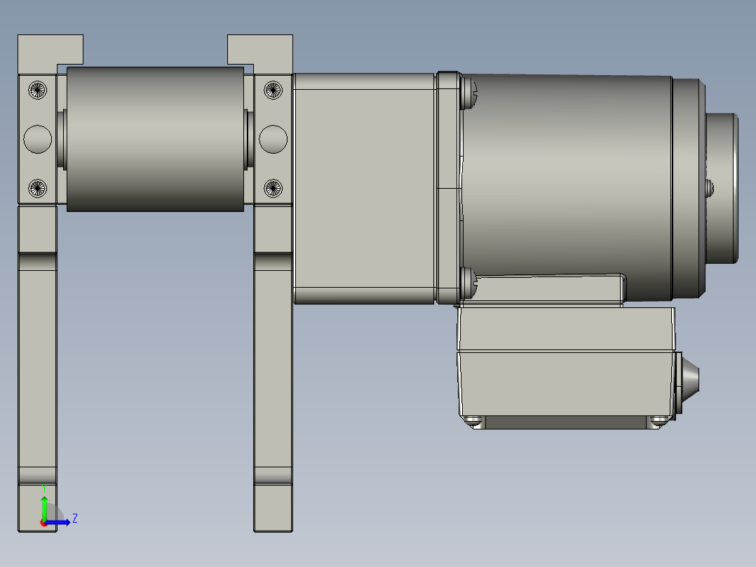 A15-02-NG产品出料小流线左视图