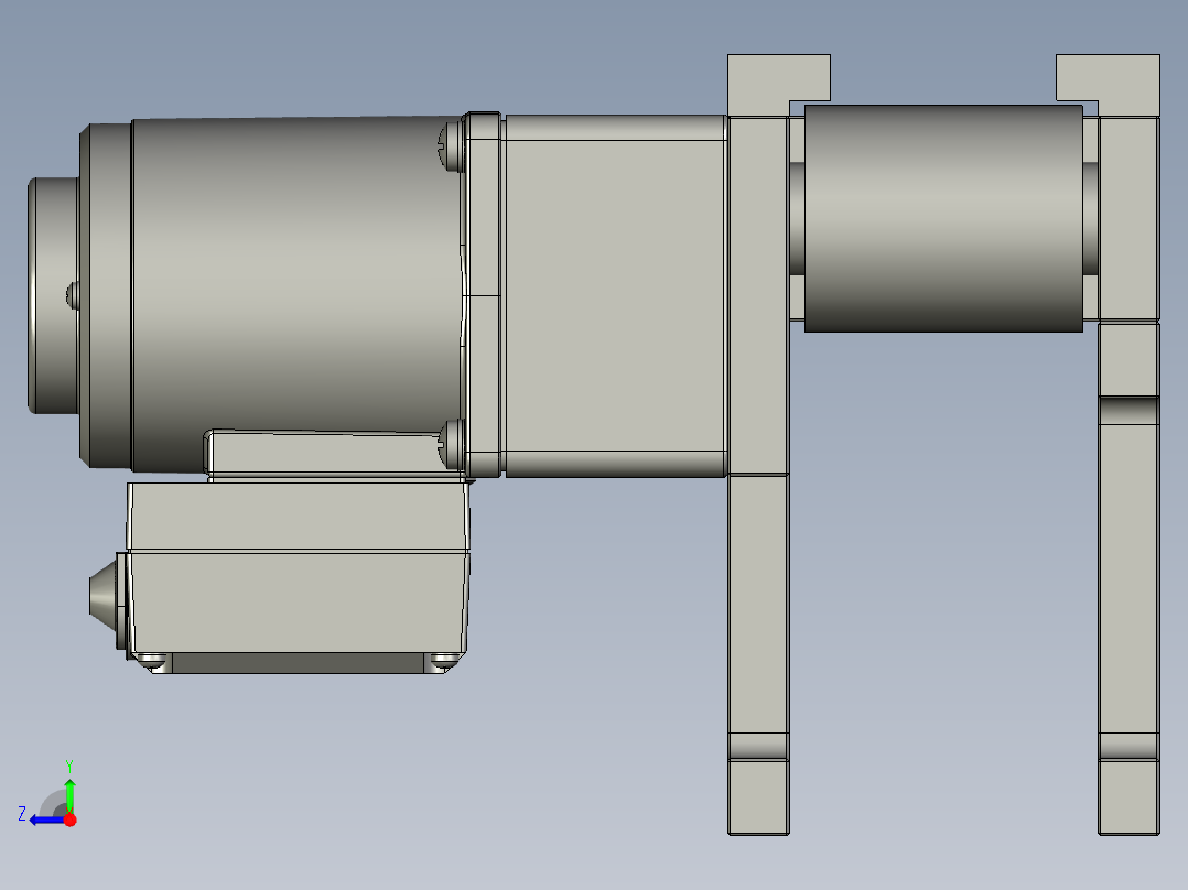 A15-02-NG产品出料小流线右视图