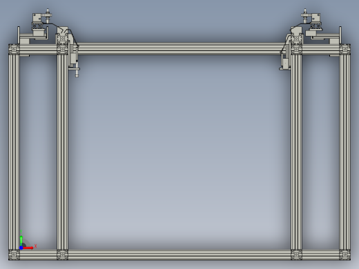 头道密封条的定位工装前视缩略图