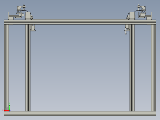 头道密封条的定位工装后视缩略图