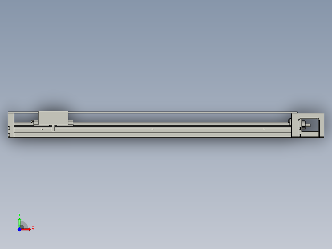 上银_模组_KK60-10-C-500-A-1-F0-C-S0前视图
