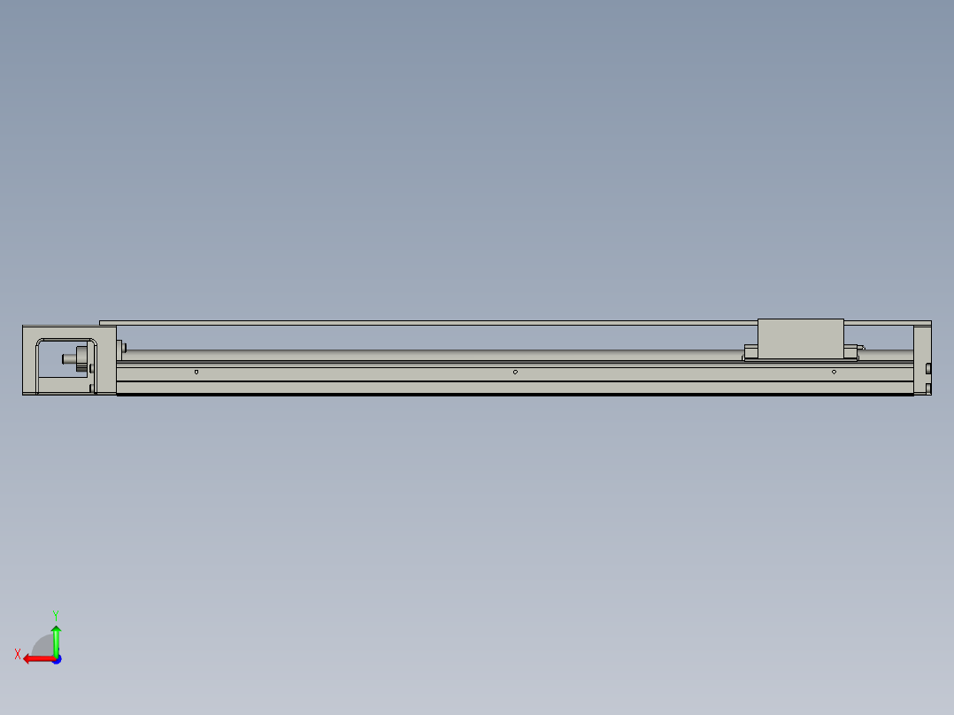 上银_模组_KK60-10-C-500-A-1-F0-C-S0后视图