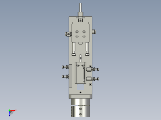 四轴PSA执行端组件俯视缩略图