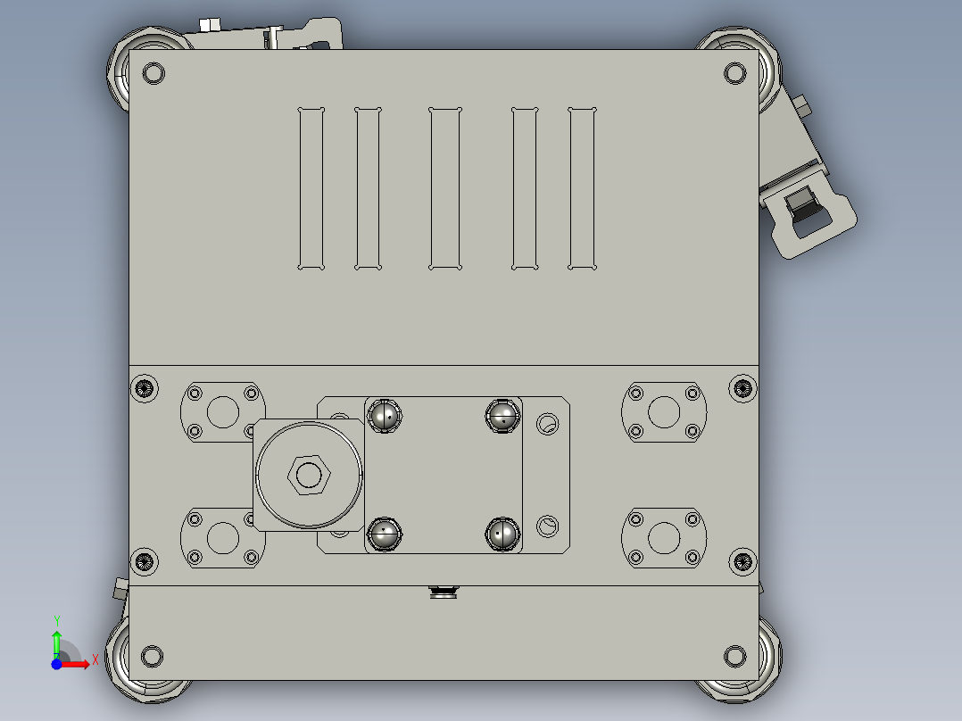 电器产品的耐压测试前视图