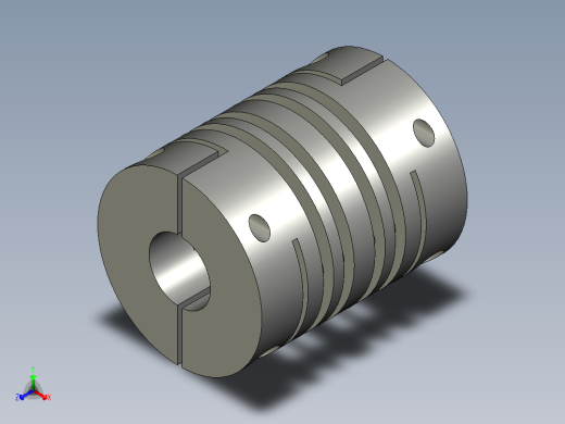 CPDW32-12-14_聯軸器正等轴测缩略图