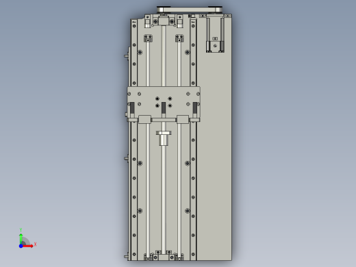 PCM板托盘Z轴组合前视缩略图