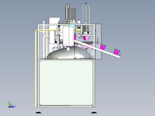 定量旋转包装机左视缩略图