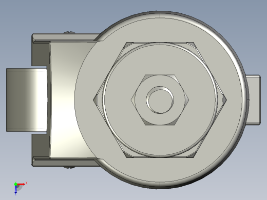CH-60S福马脚轮俯视缩略图