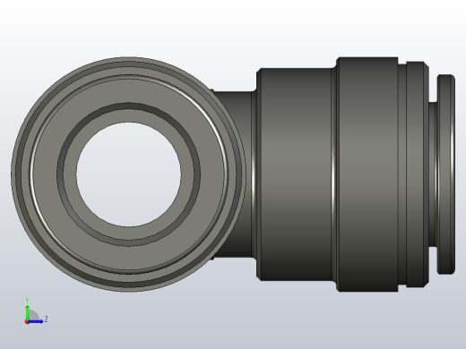 快插式接头用于管的CQT-15左视缩略图