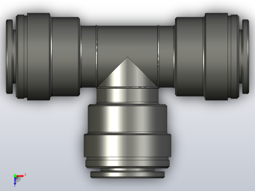 快插式接头用于管的CQT-15俯视缩略图