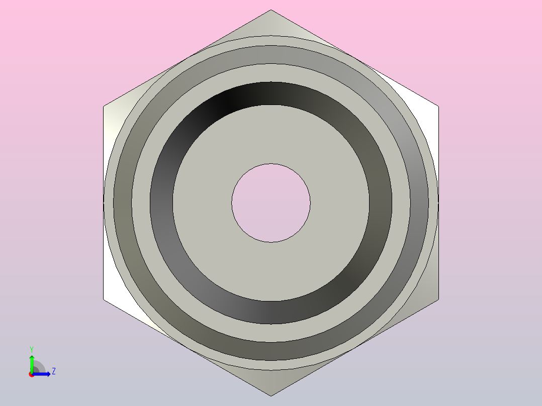 EO管接头直减速机GR10 06L71X.stp左视图