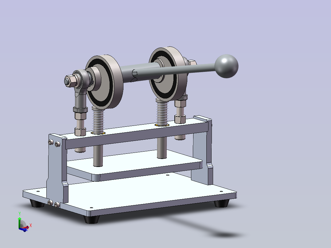 手动膜切机主视图