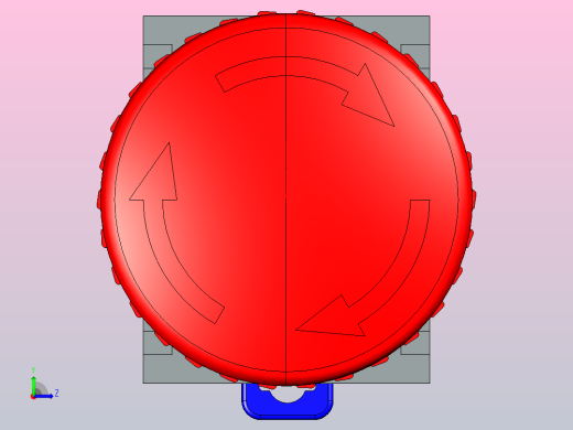 NP8-□ZS_1按钮三维模型202202左视缩略图