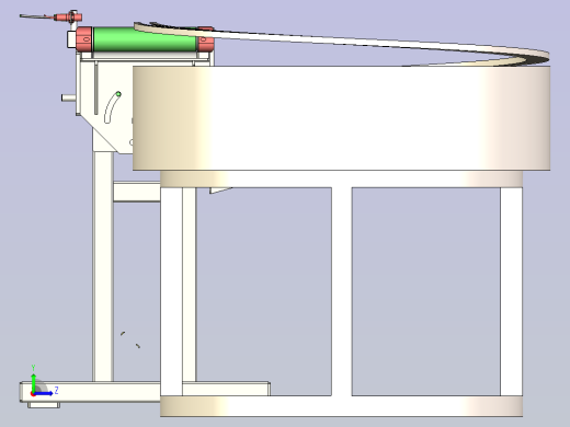 螺母传输机左视缩略图