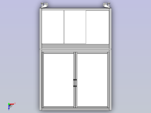 工装装翻转打螺钉机俯视缩略图