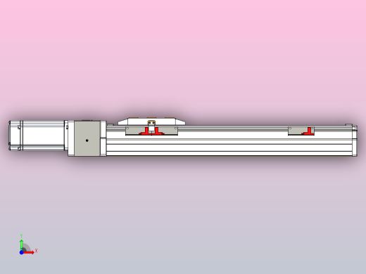 GTH 内嵌式模组 FTH80-PD-P40  TOYO 电缸滑台[FTH80-300-PD-P40]前视缩略图
