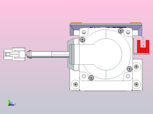 GTH 内嵌式模组 FTH80-PD-P40  TOYO 电缸滑台[FTH80-300-PD-P40]左视缩略图