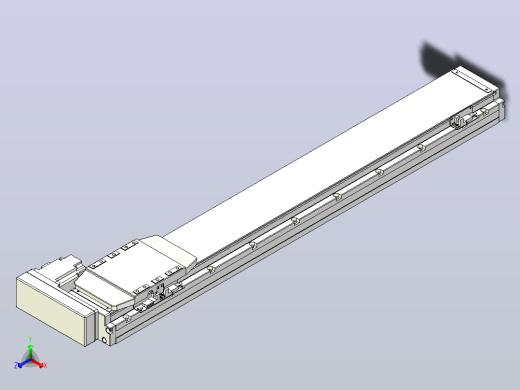 滚珠丝杠直线轴内置导轨TPA-GCR-120-1610C-L700-MR-M40-N3