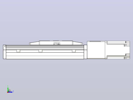 滚珠丝杠直线轴内置导轨TPA-GCR-150-2010C-L100-M-M75-N3左视缩略图