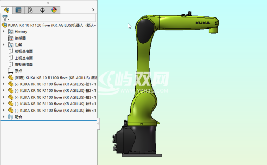 KUKA KR 10 R1100 fivve (KR AGILUS)机器人缩略图